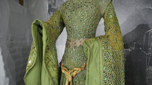 The Beetlewing dress at Smallhythe Place